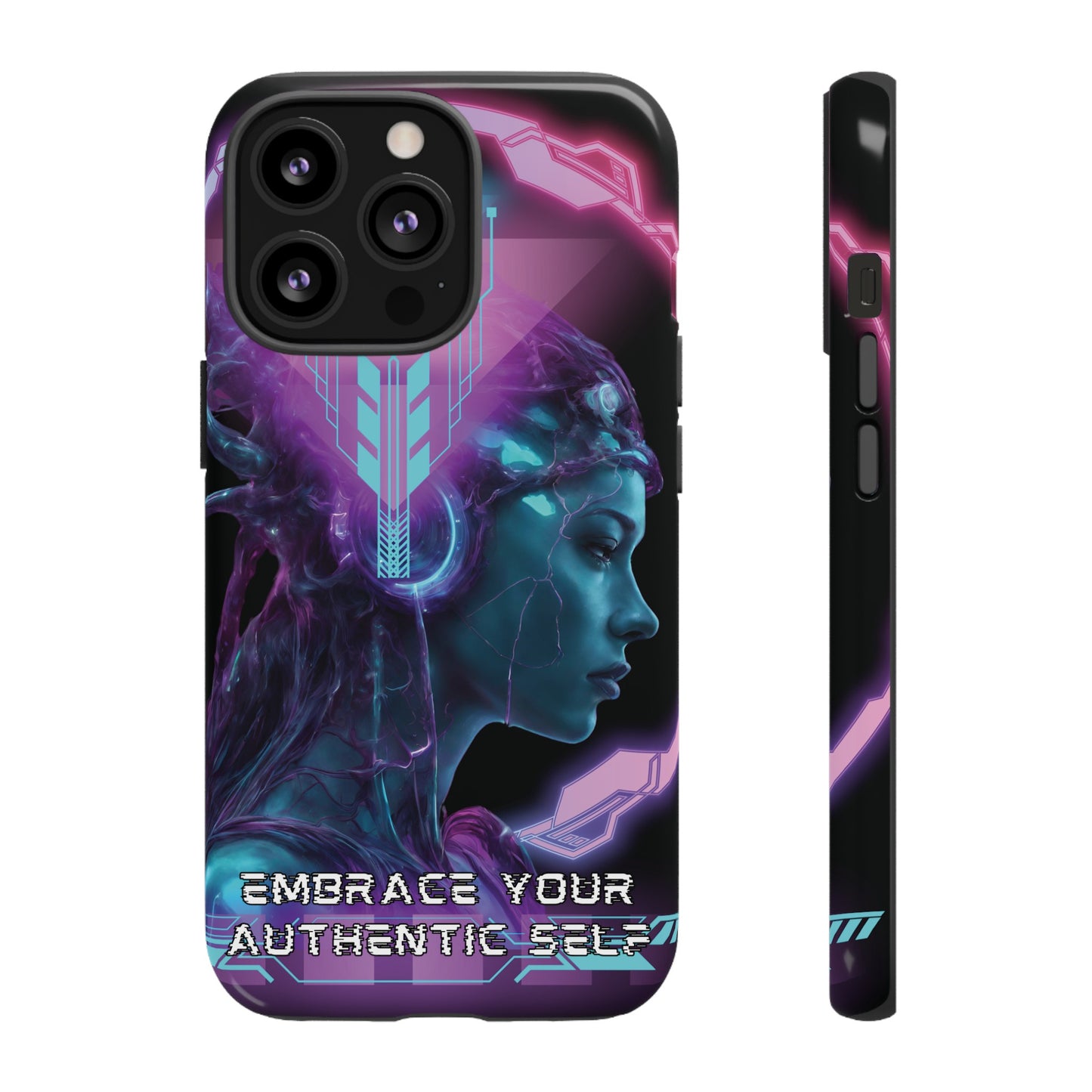 'Neon Goddess' Authentic Self Luminex Phone Case