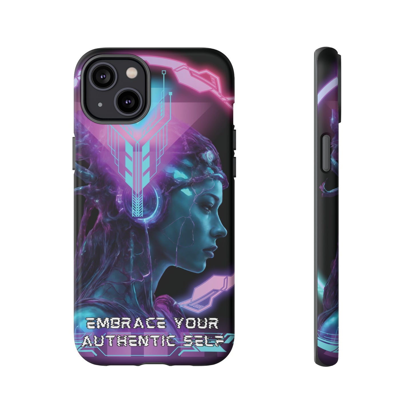 'Neon Goddess' Authentic Self Luminex Phone Case