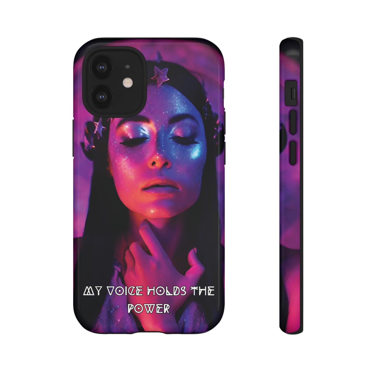 'Neon Goddess' Power Luminex Phone Case