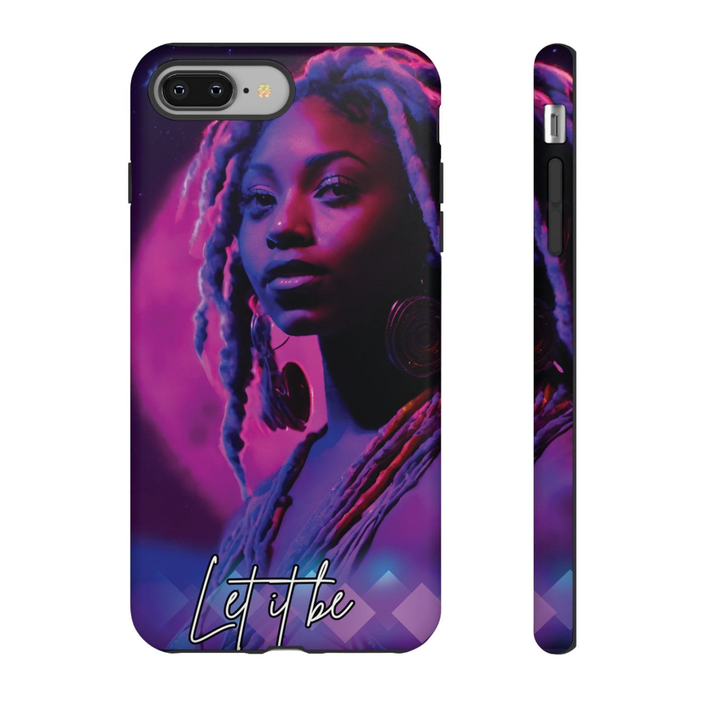 'Neon Goddess' Let it Be Luminex Phone Case