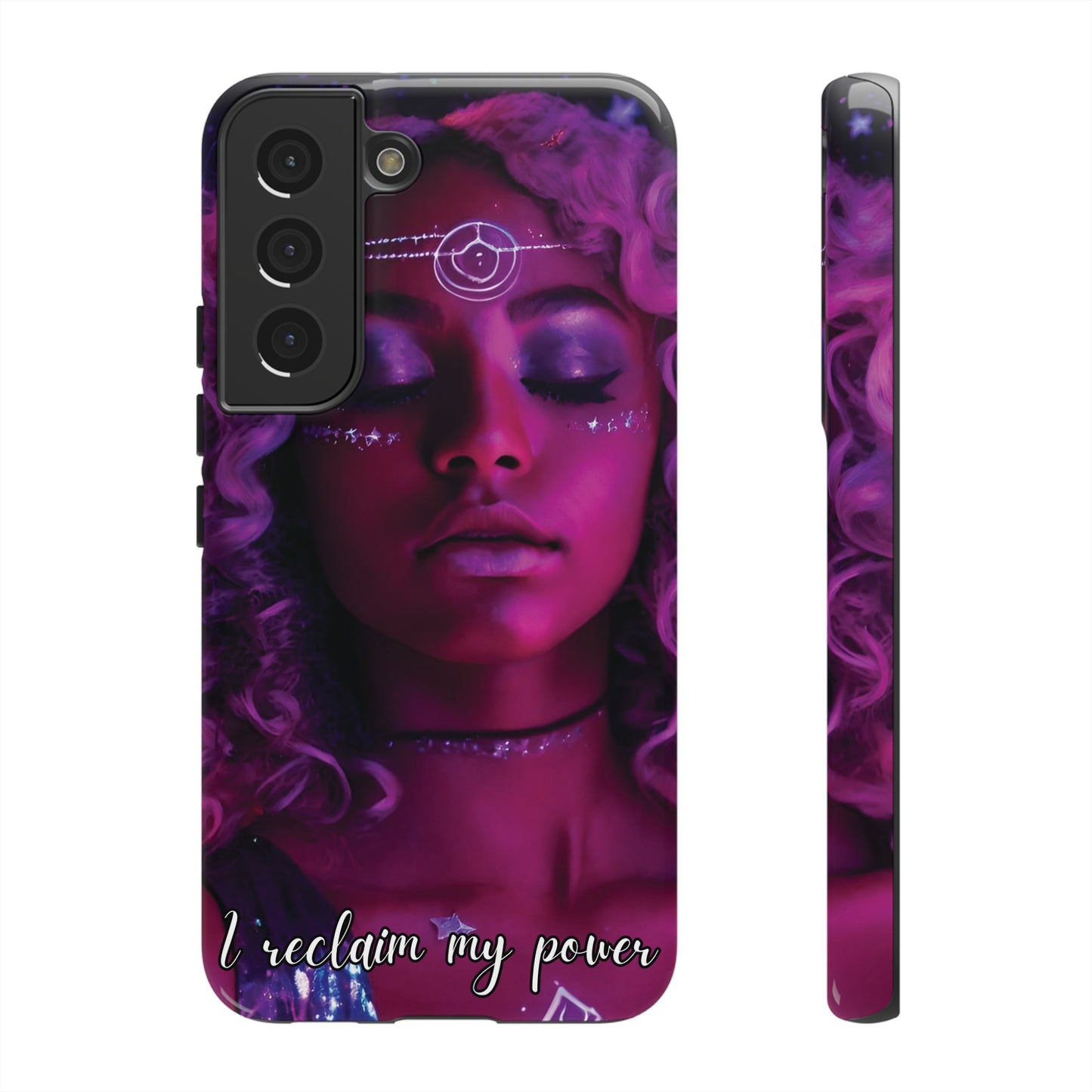 'Neon Goddess' Reclamation Luminex Phone Case