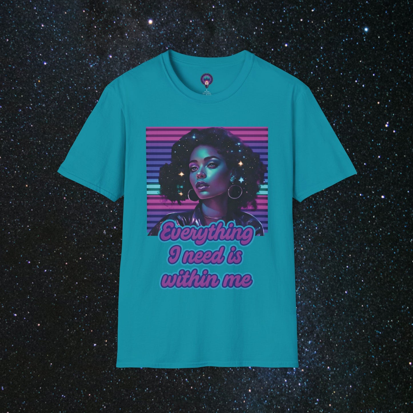 Retro Radiance Women's Softstyle T-Shirt