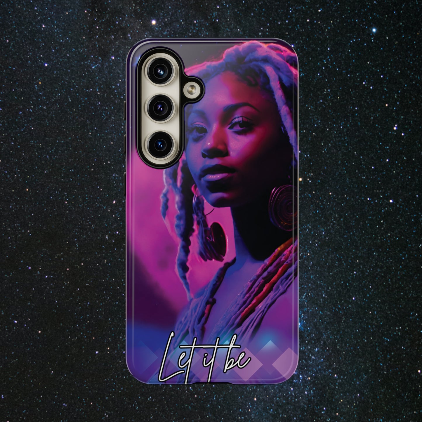 'Neon Goddess' Let it Be Luminex Phone Case