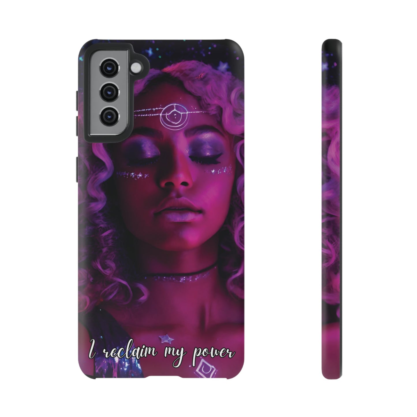 'Neon Goddess' Reclamation Luminex Phone Case