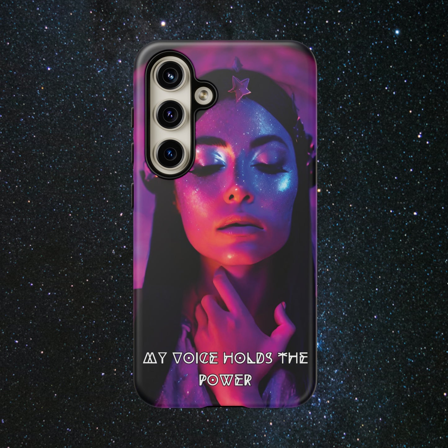 'Neon Goddess' Power Luminex Phone Case