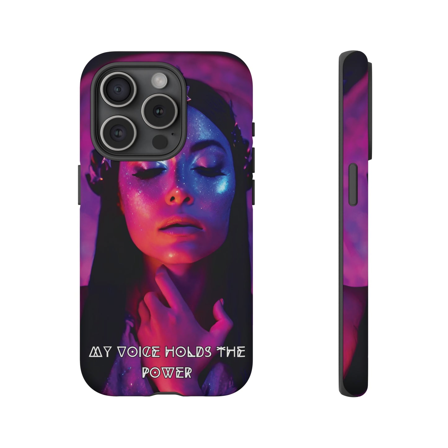 'Neon Goddess' Power Luminex Phone Case