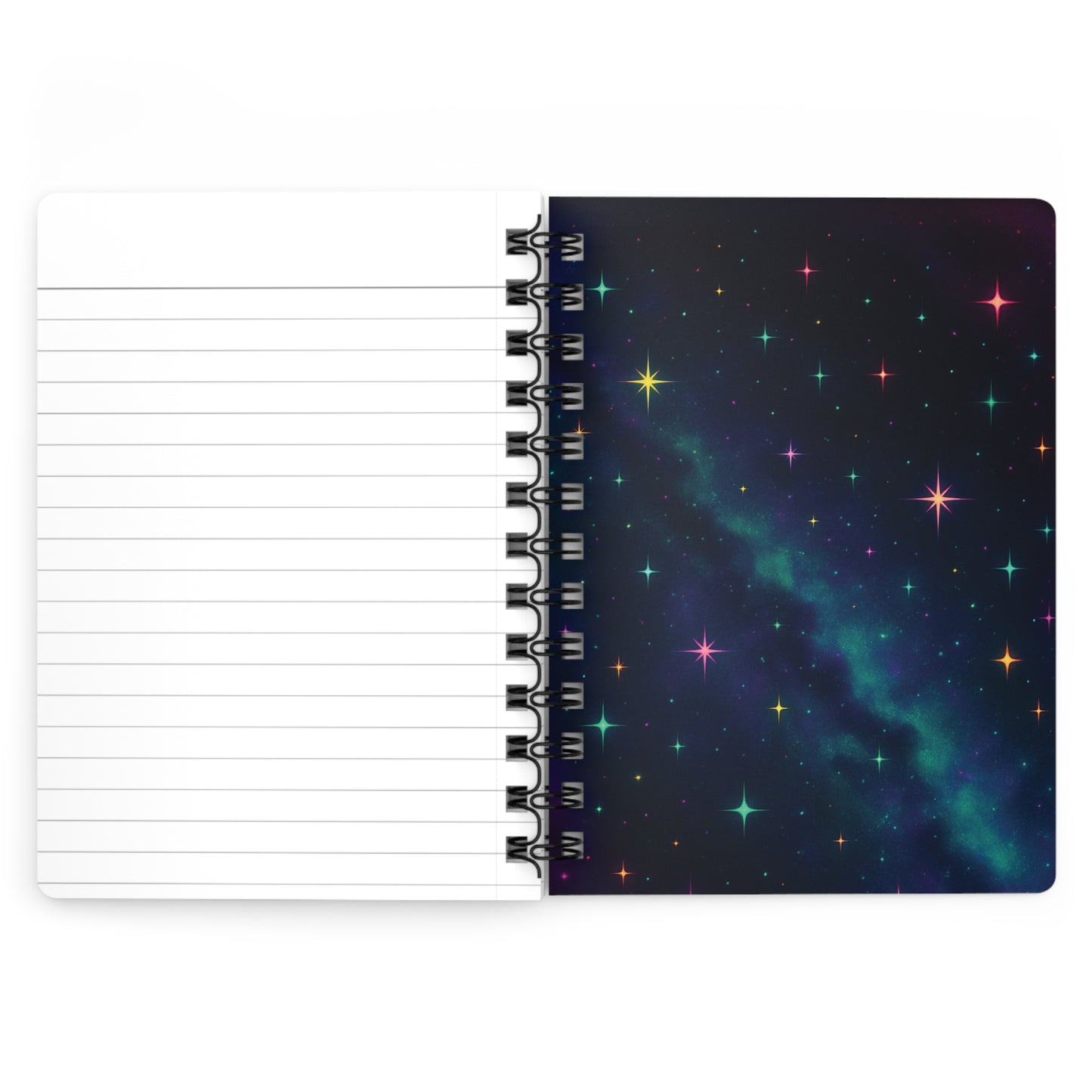 Cosmic Familiar Spiral Notebook