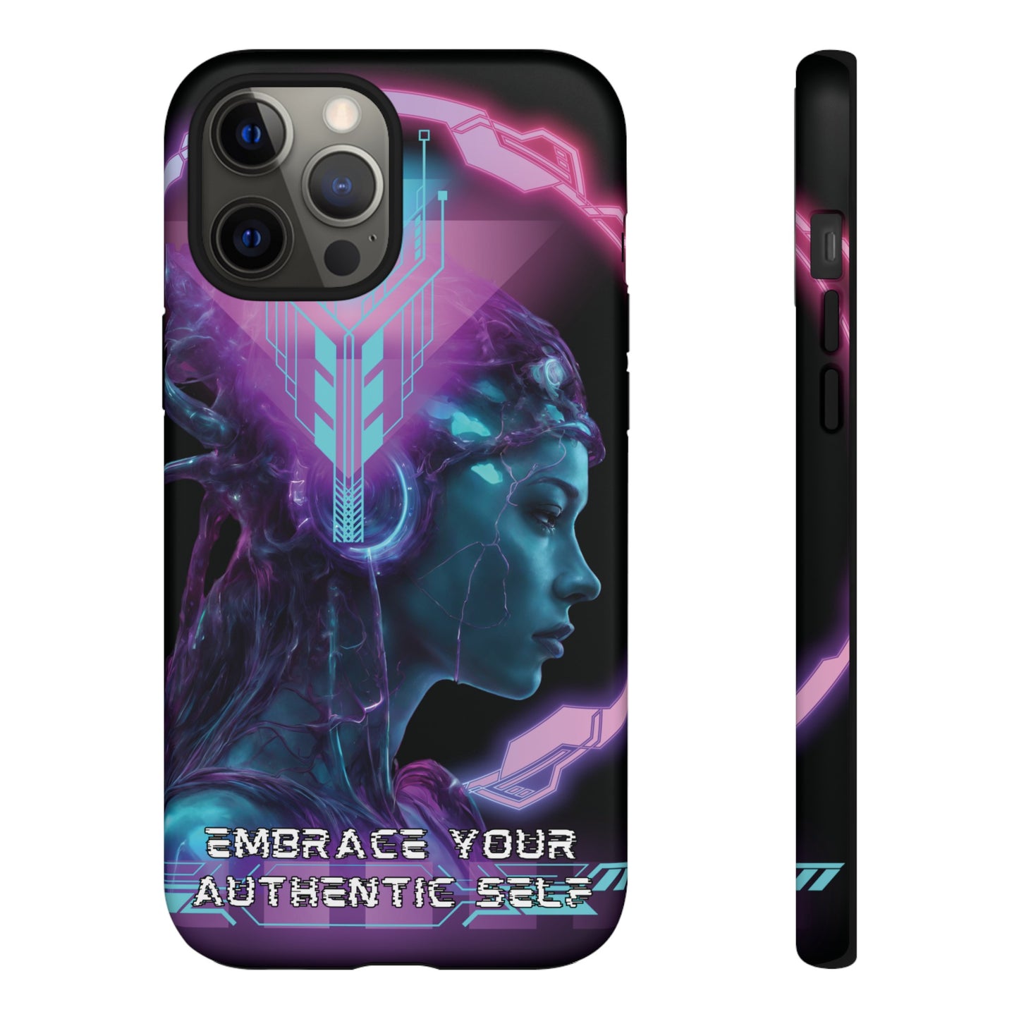 'Neon Goddess' Authentic Self Luminex Phone Case