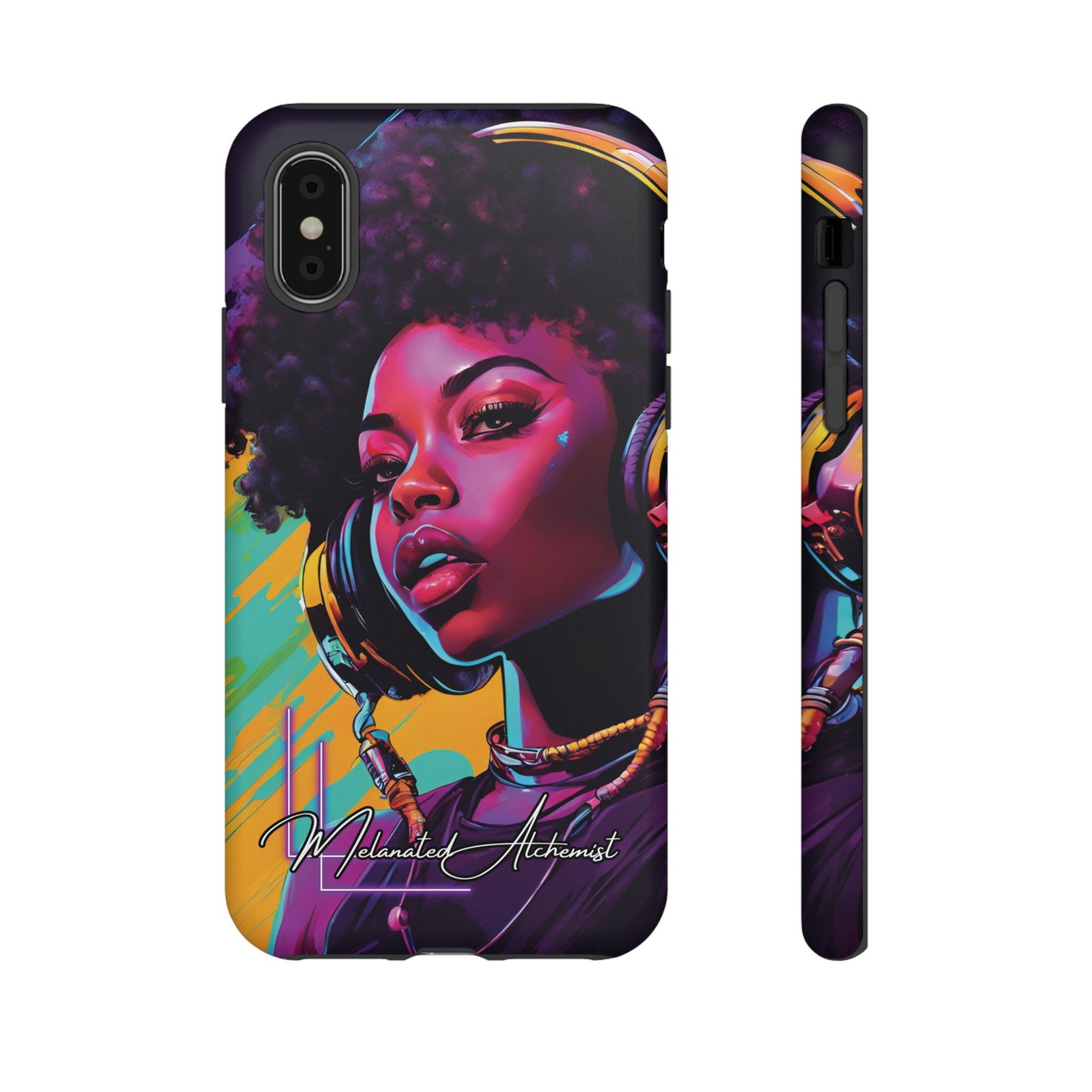 NoirAlchemy Glow - Transmute Woman Luminex Phone Case