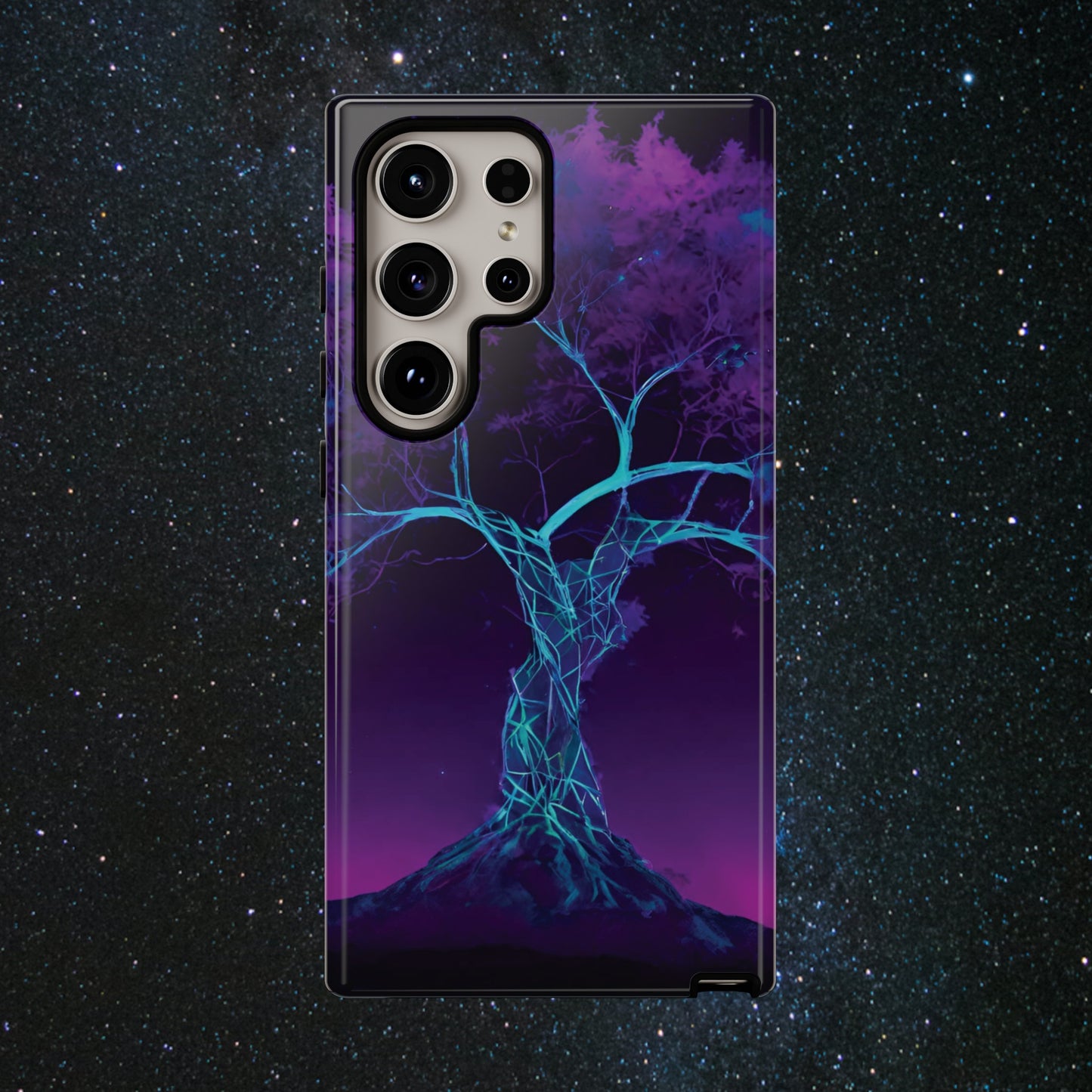 Neon Tree of Life Luminex Phone Case