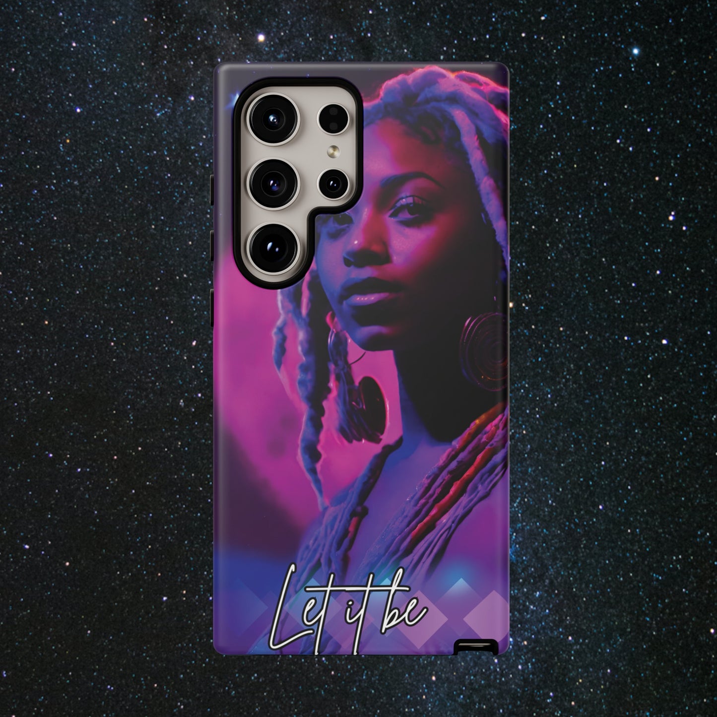 'Neon Goddess' Let it Be Luminex Phone Case