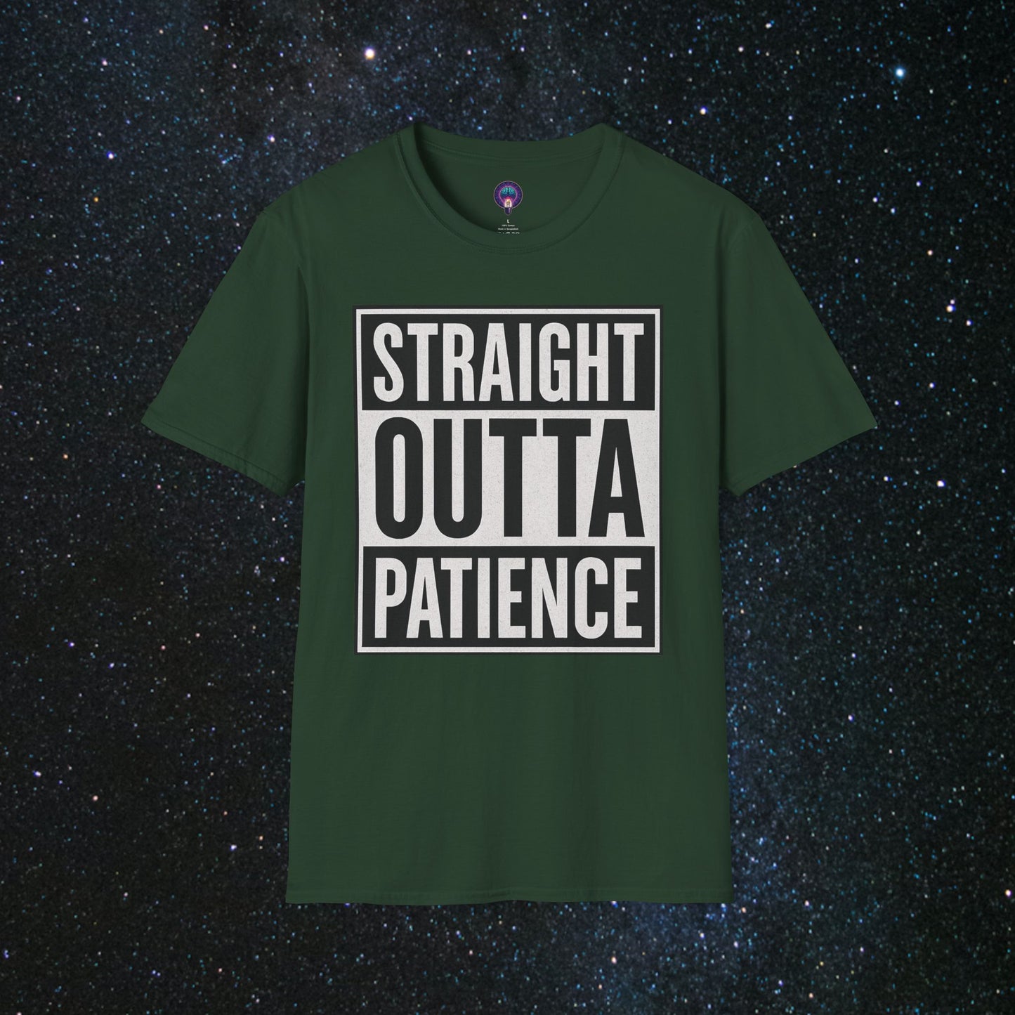 Straight Outta Patience Softstyle T-Shirt