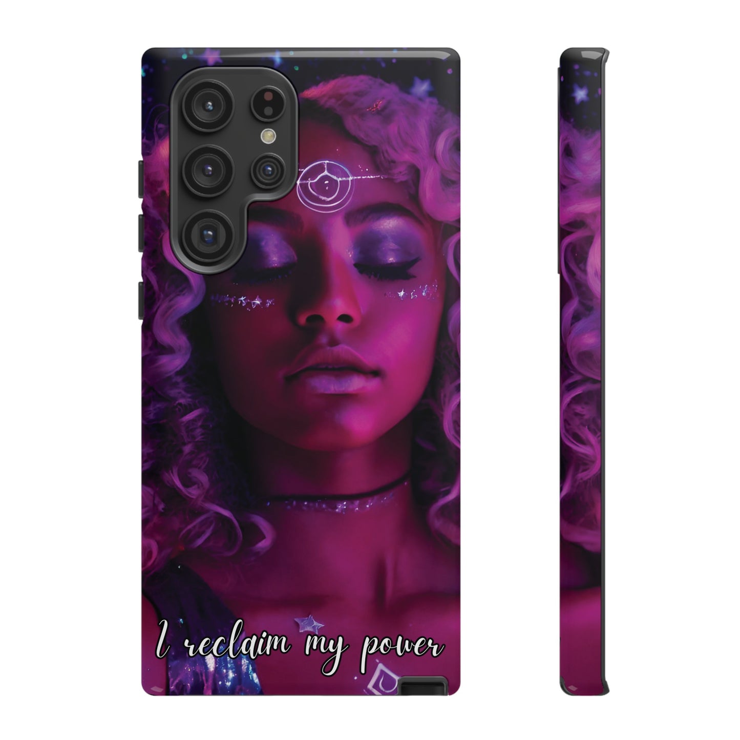 'Neon Goddess' Reclamation Luminex Phone Case