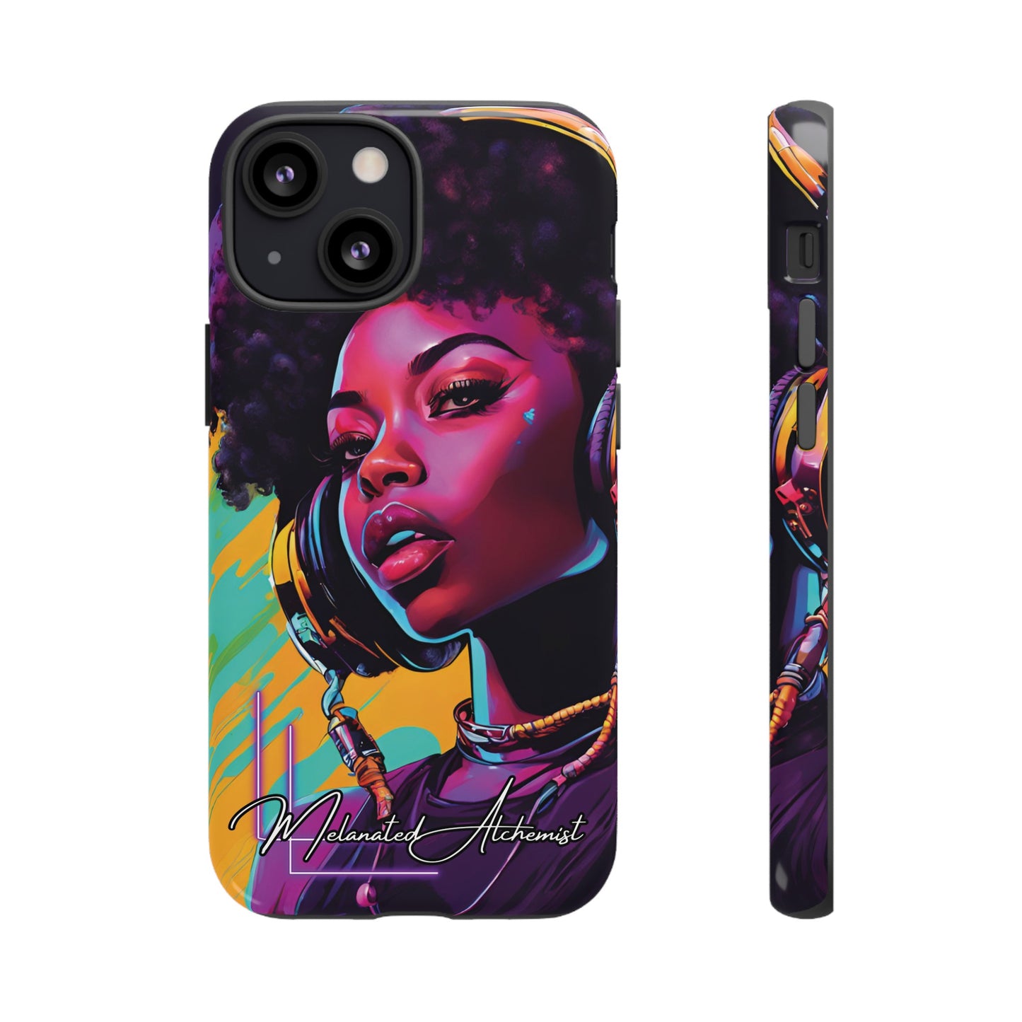 NoirAlchemy Glow - Transmute Woman Luminex Phone Case
