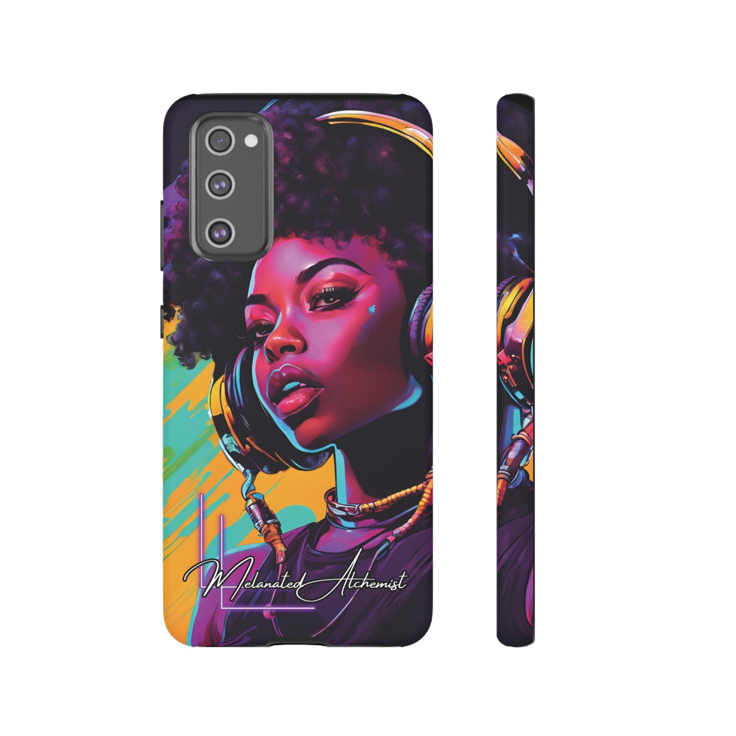 NoirAlchemy Glow - Transmute Woman Luminex Phone Case