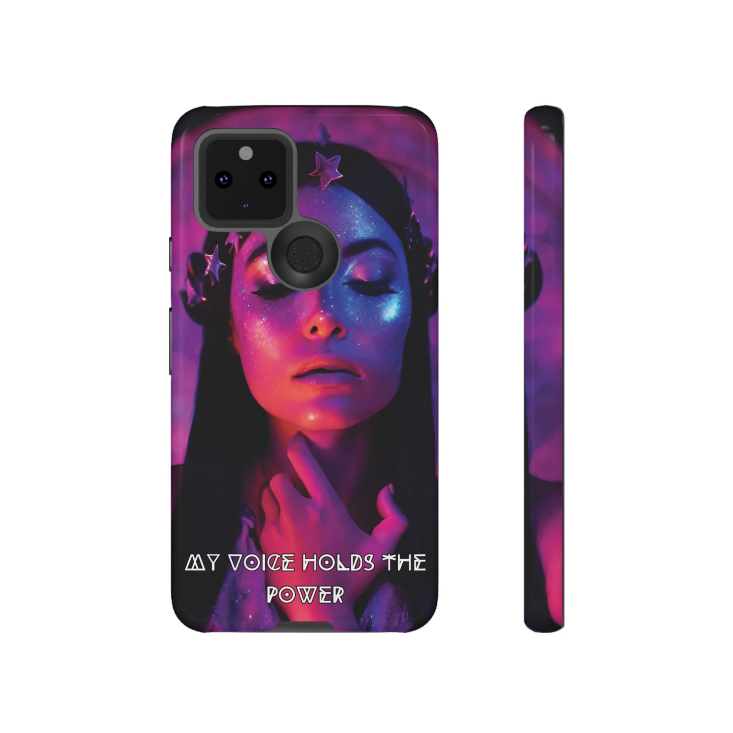 'Neon Goddess' Power Luminex Phone Case