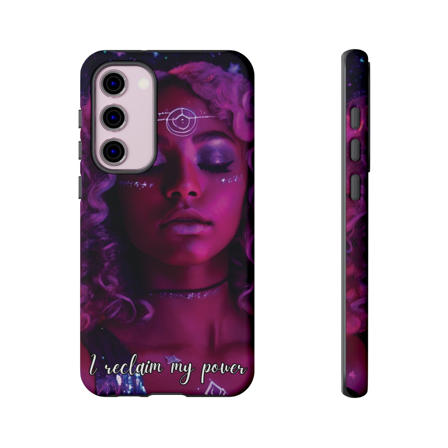 'Neon Goddess' Reclamation Luminex Phone Case