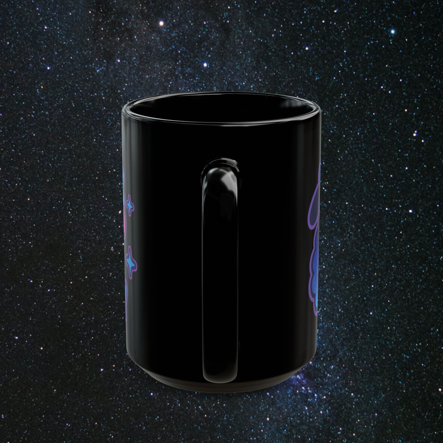 'Black Sheep' Black Mug