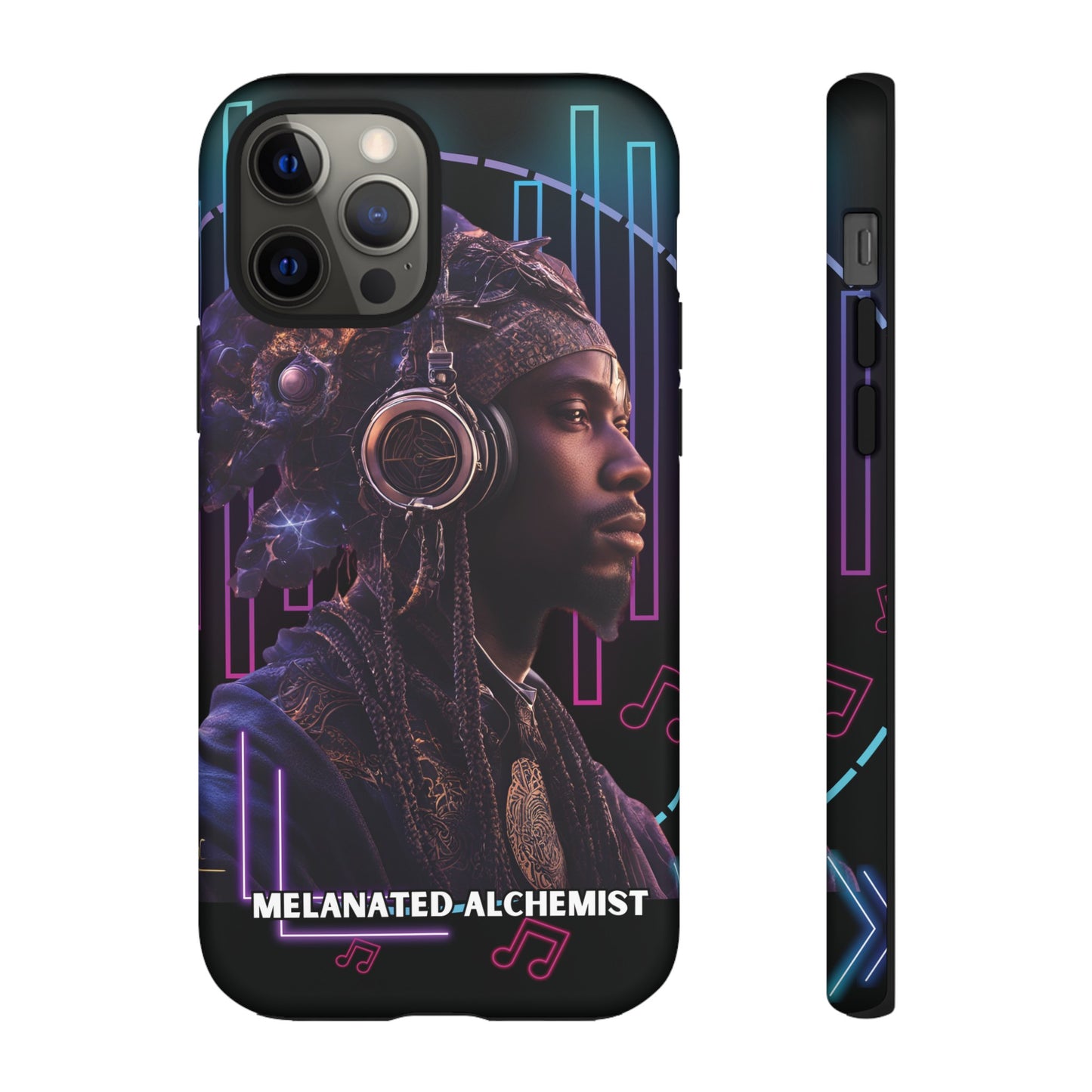 NoirAlchemy Glow - Transmute Luminex Phone Case