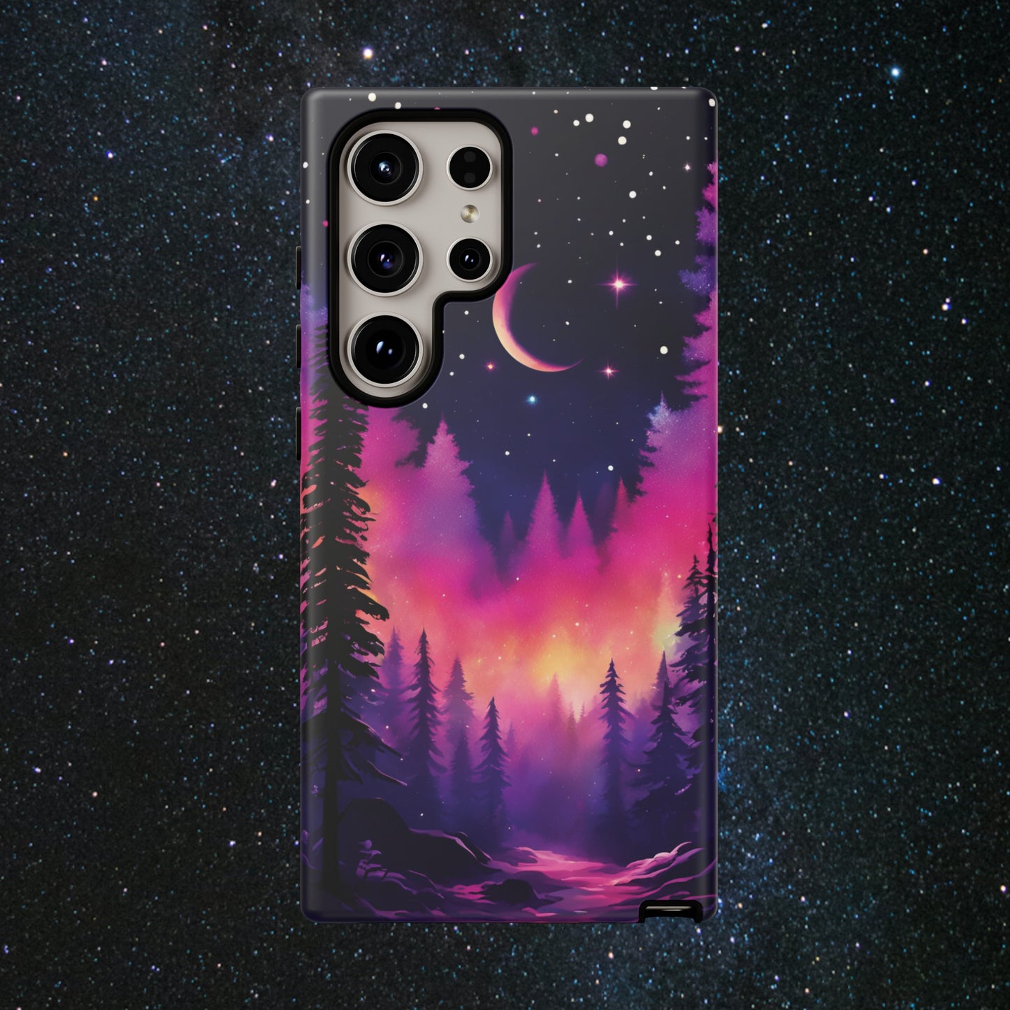 Midnight Forest Luminex Phone Case