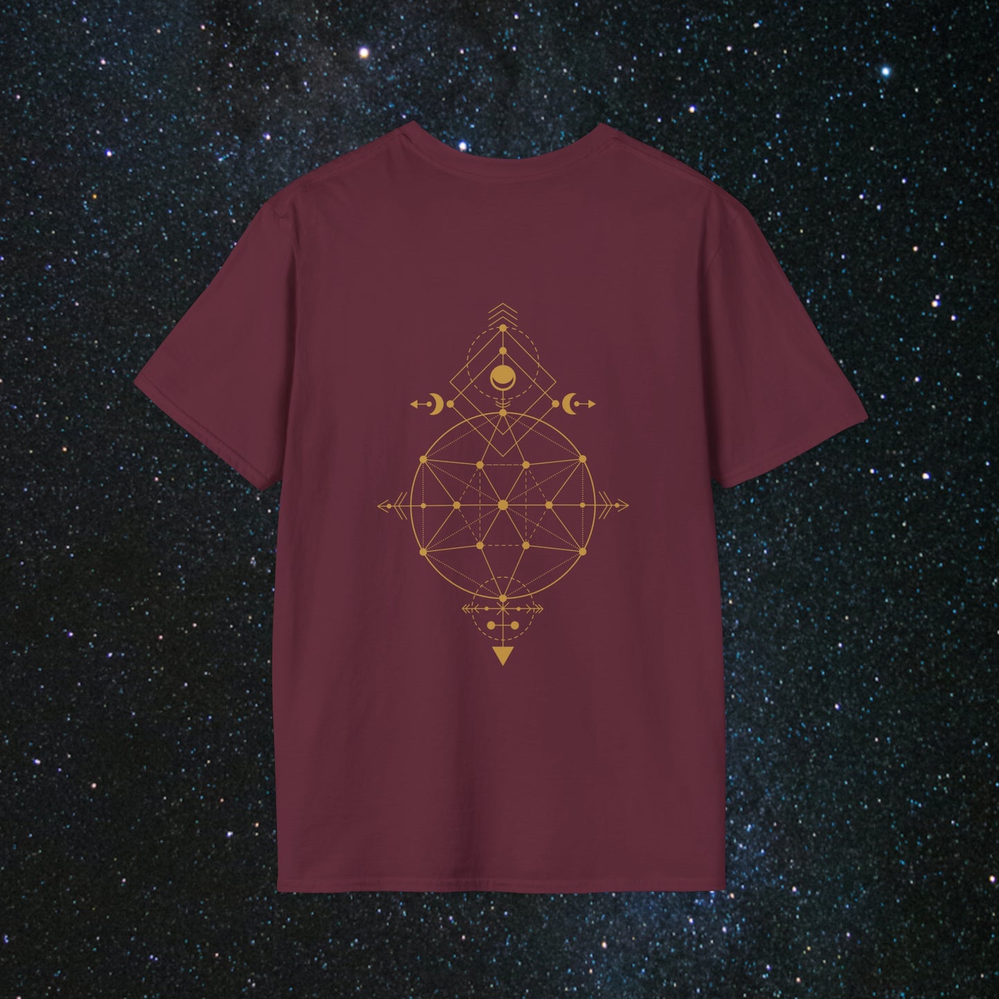 MindLight Epoch's End Unisex Softstyle T-Shirt - MindLight Apparel - MindLight Epoch's End Unisex Softstyle T-Shirt - Cherry Red - S -