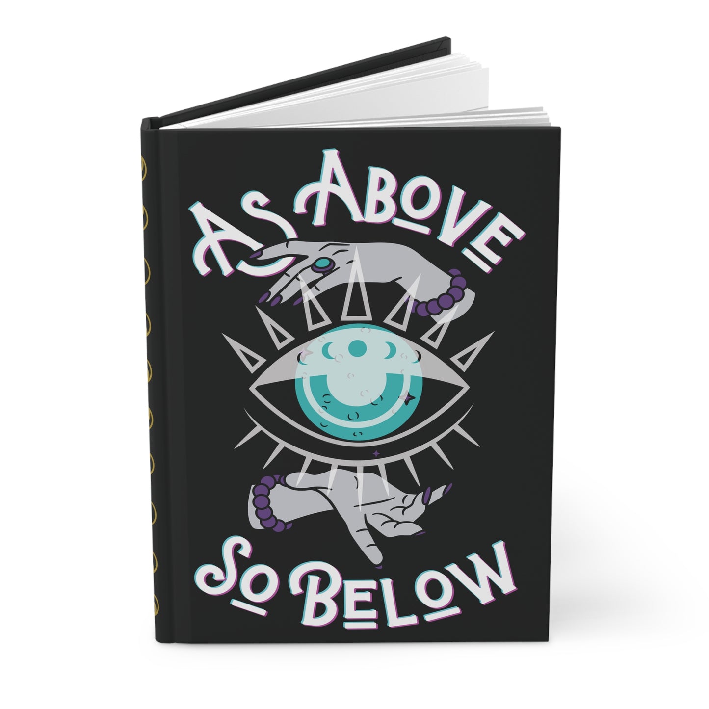 As Above, So Below Spiral Notebook