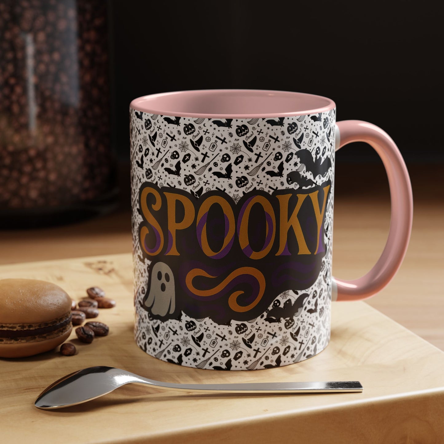 Spooky Time Accent Coffee Mug