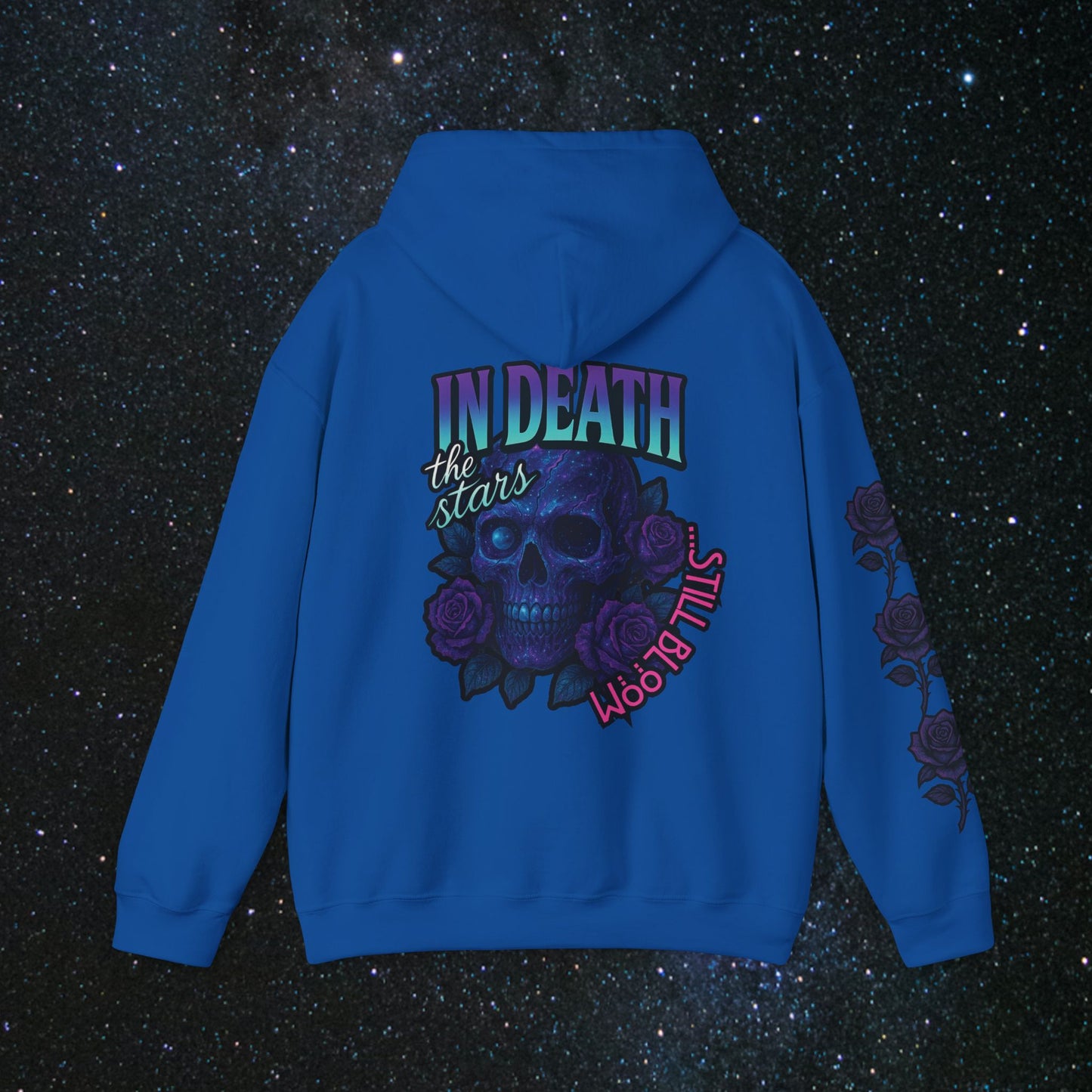 Death Blooms Unisex Pullover Hoodie