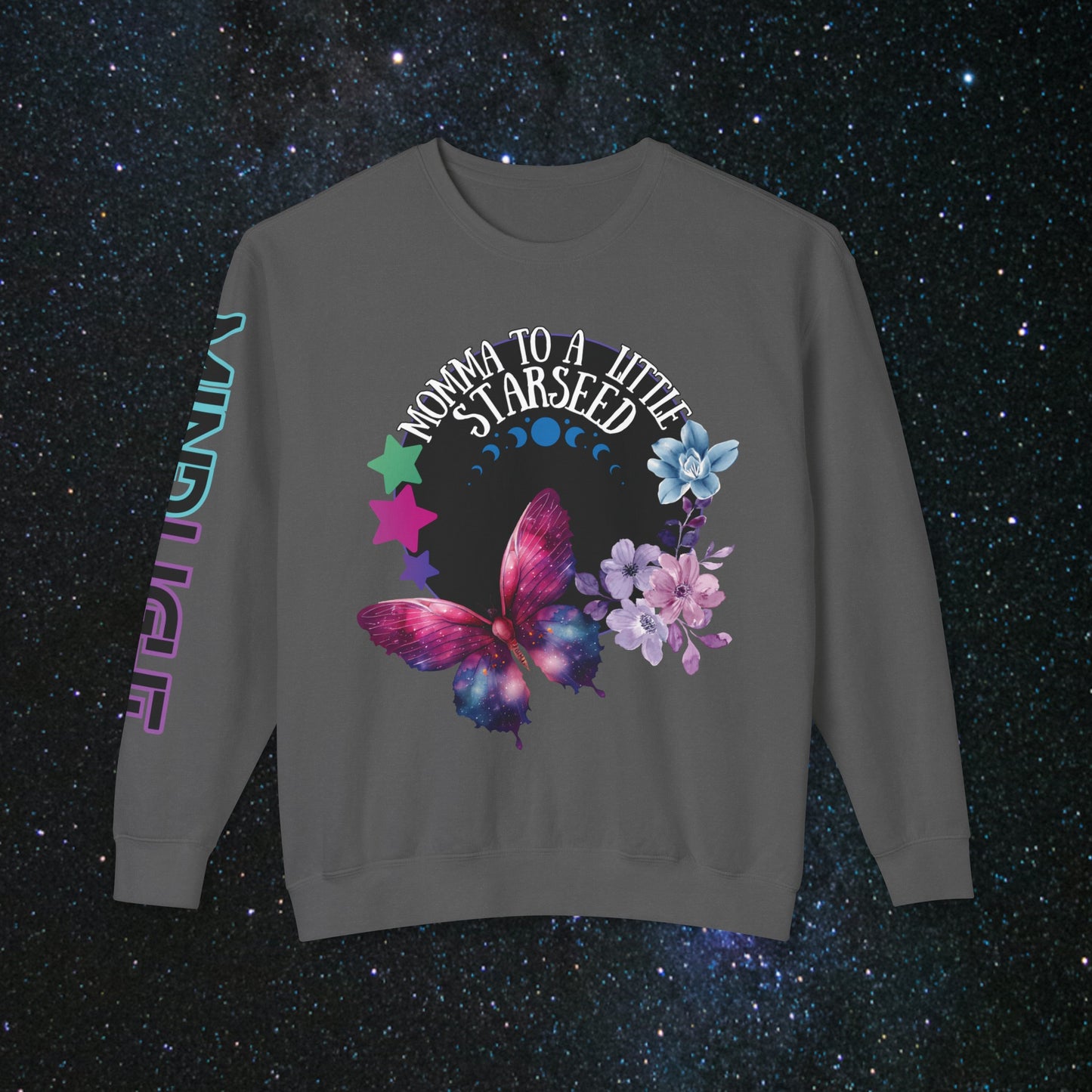 Starseed Momma Womens Long Sleeve Tee