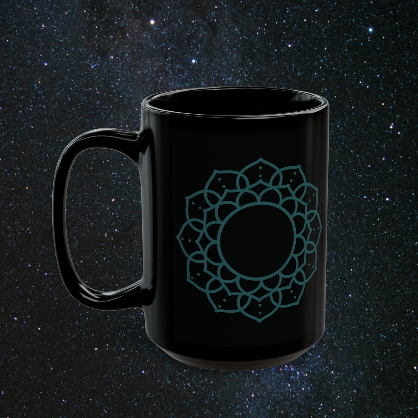 Timeless Wisdom Black Mug