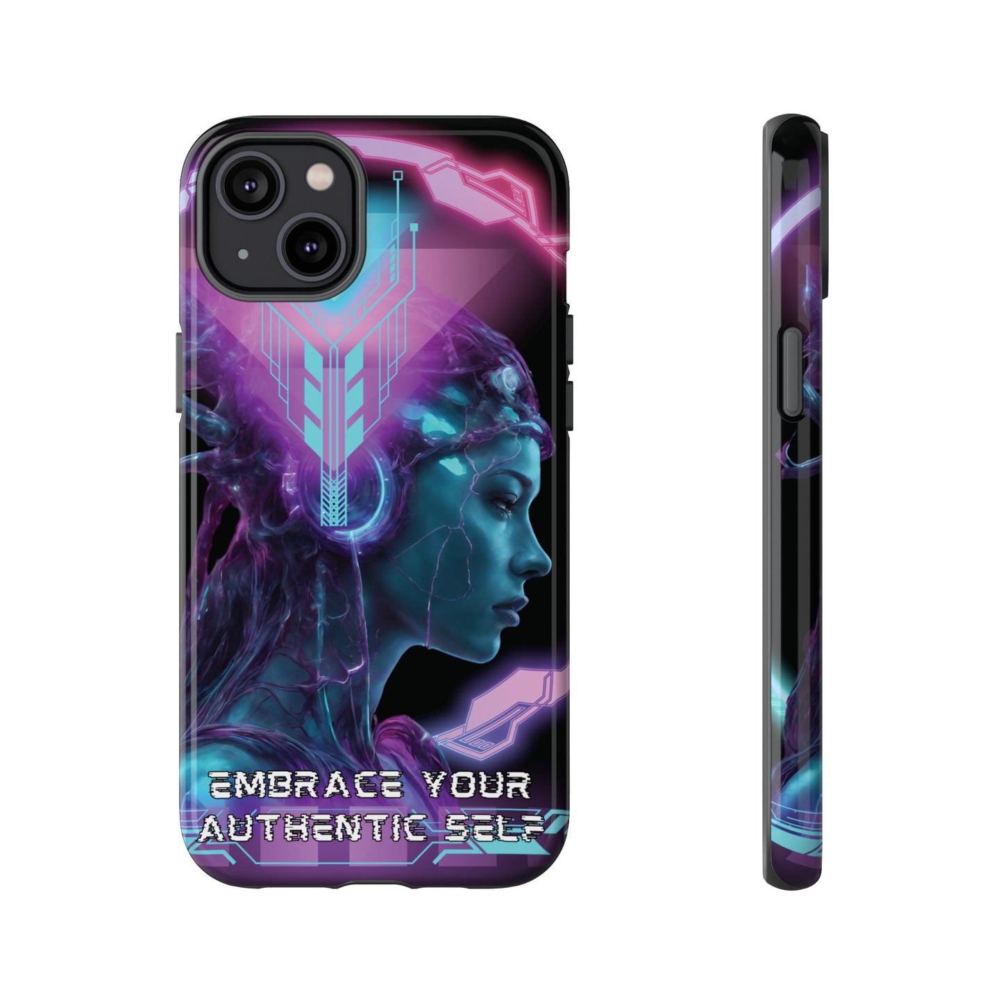 'Neon Goddess' Authentic Self Luminex Phone Case