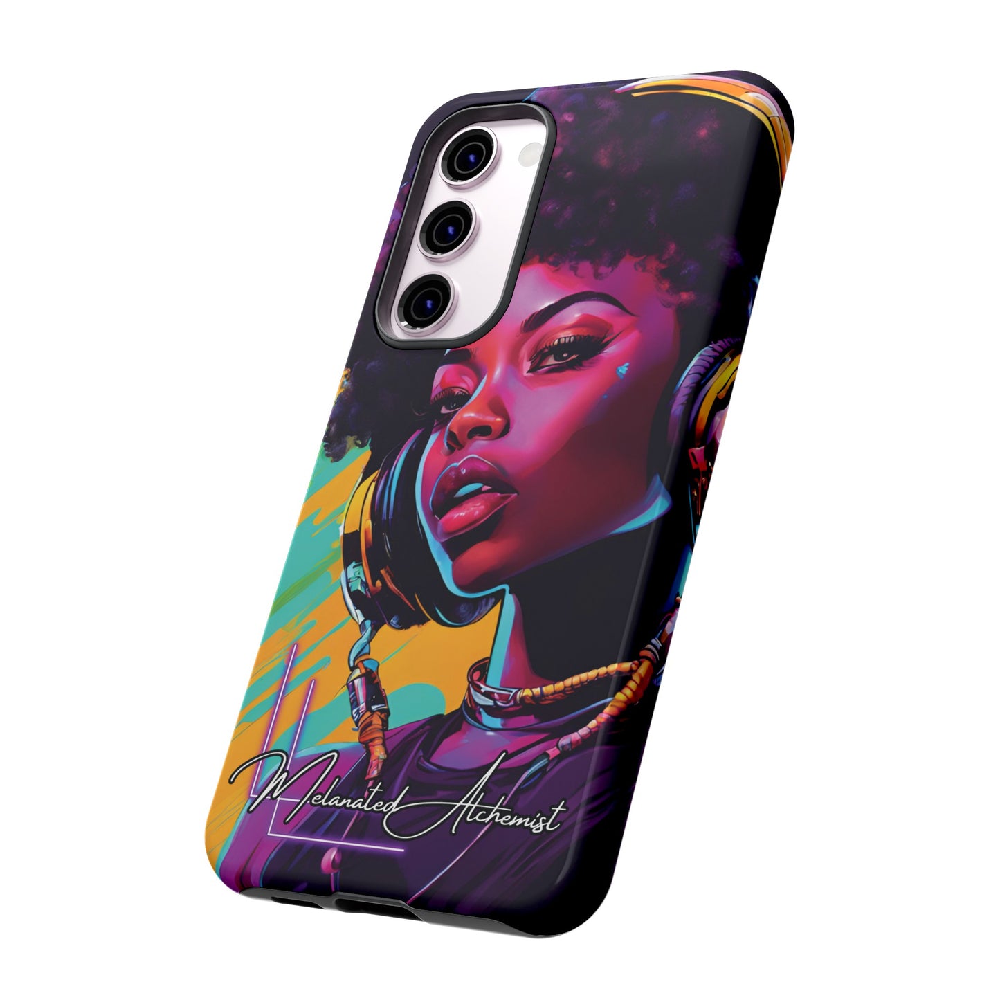 NoirAlchemy Glow - Transmute Woman Luminex Phone Case