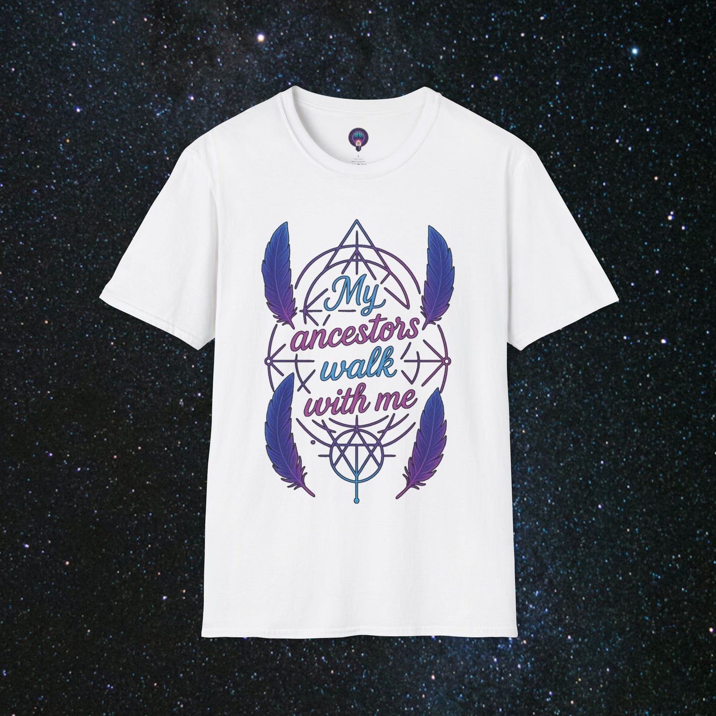 My Ancestors Walk With Me Softstyle T-Shirt