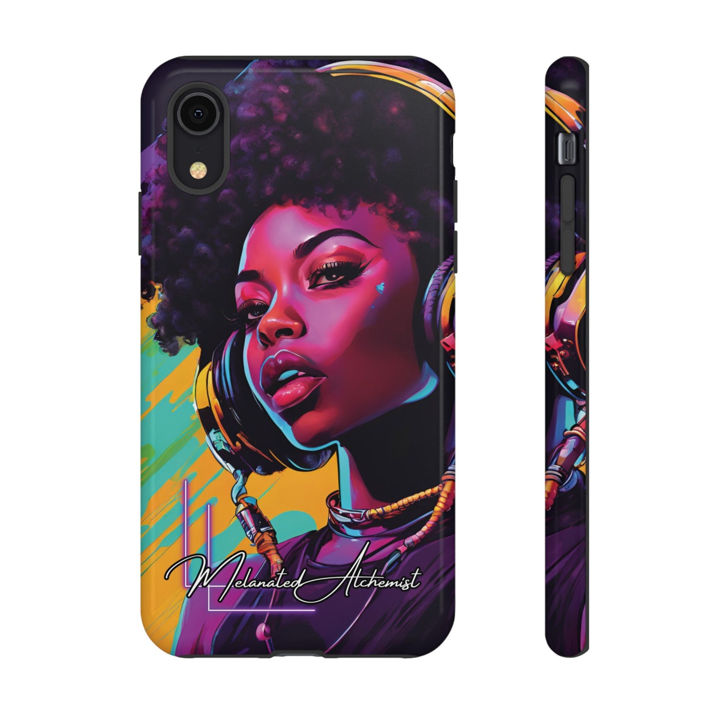 NoirAlchemy Glow - Transmute Woman Luminex Phone Case