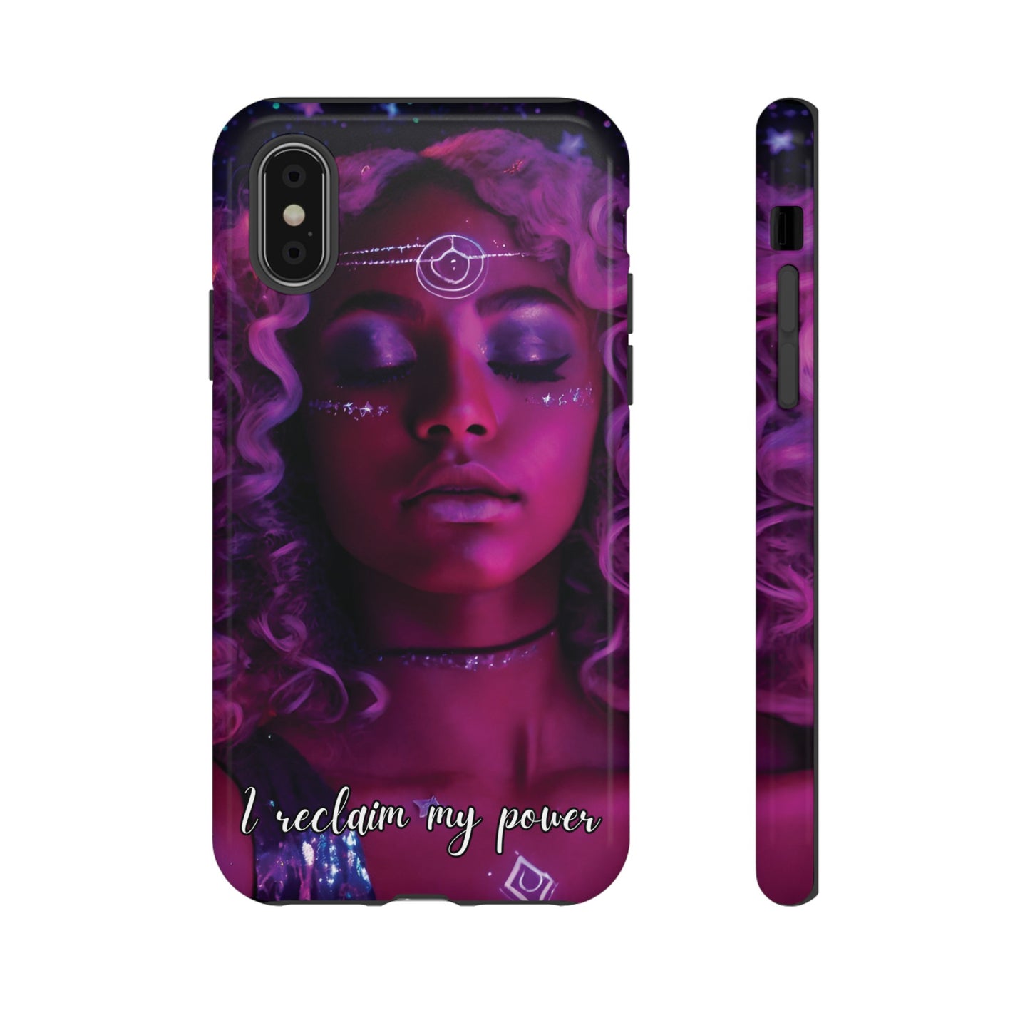 'Neon Goddess' Reclamation Luminex Phone Case
