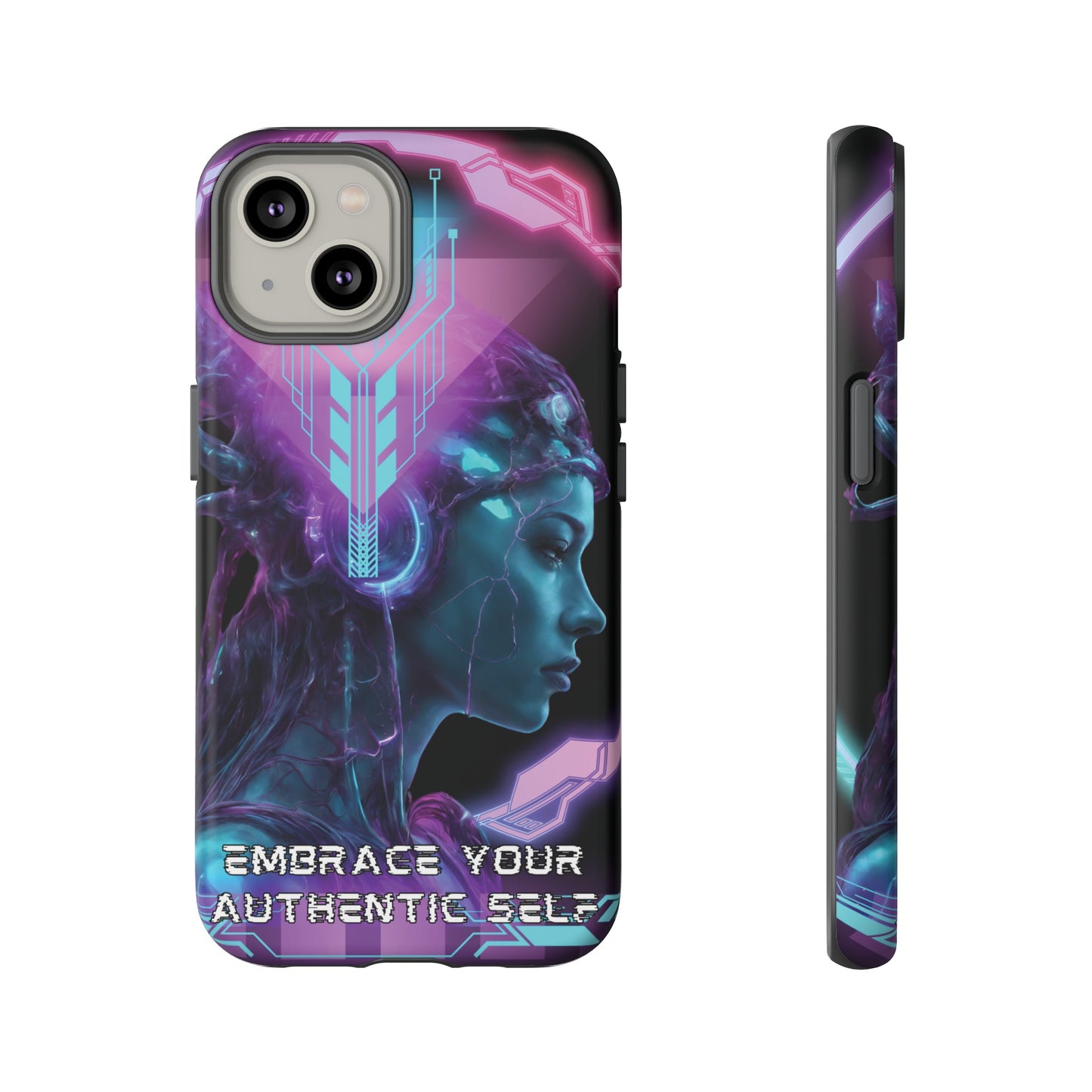 'Neon Goddess' Authentic Self Luminex Phone Case