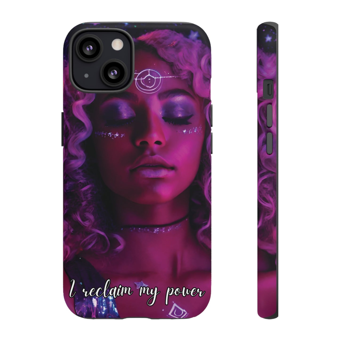 'Neon Goddess' Reclamation Luminex Phone Case