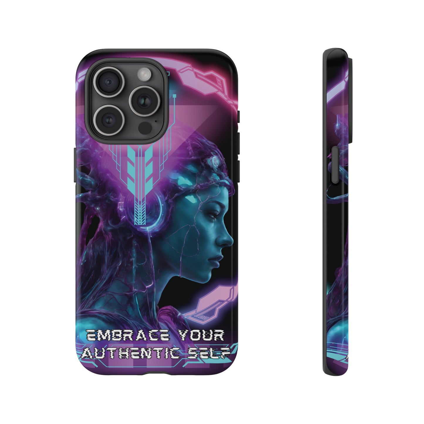 'Neon Goddess' Authentic Self Luminex Phone Case
