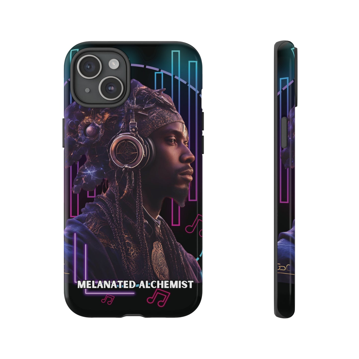 NoirAlchemy Glow - Transmute Luminex Phone Case