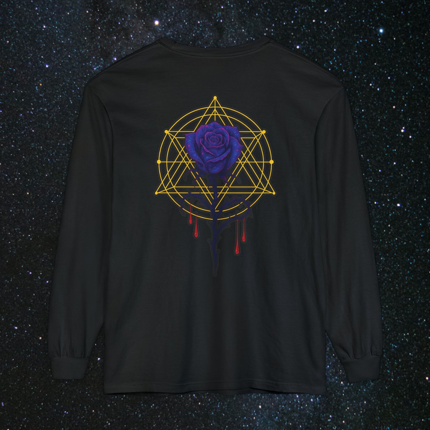 ComoGoth Rose Long Sleeve Tee