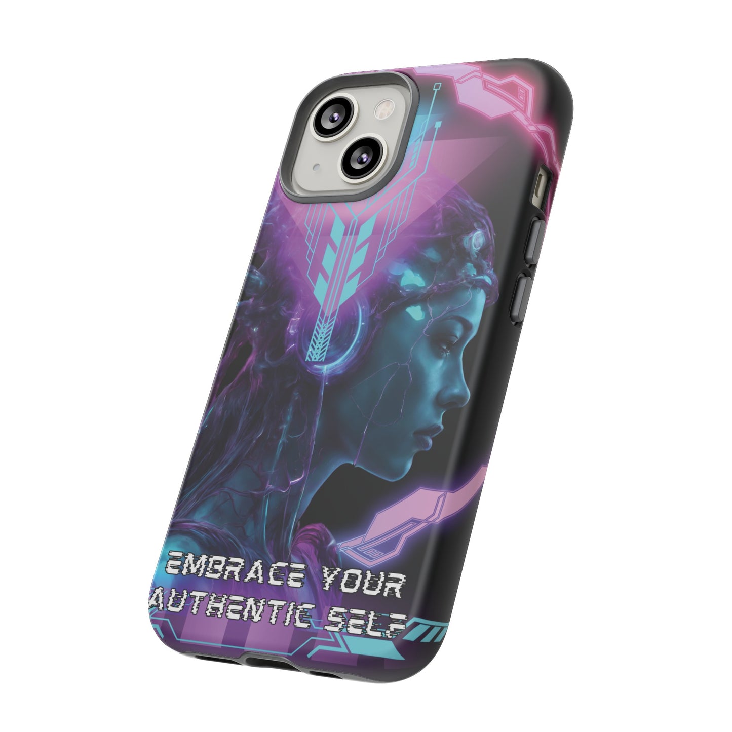 'Neon Goddess' Authentic Self Luminex Phone Case