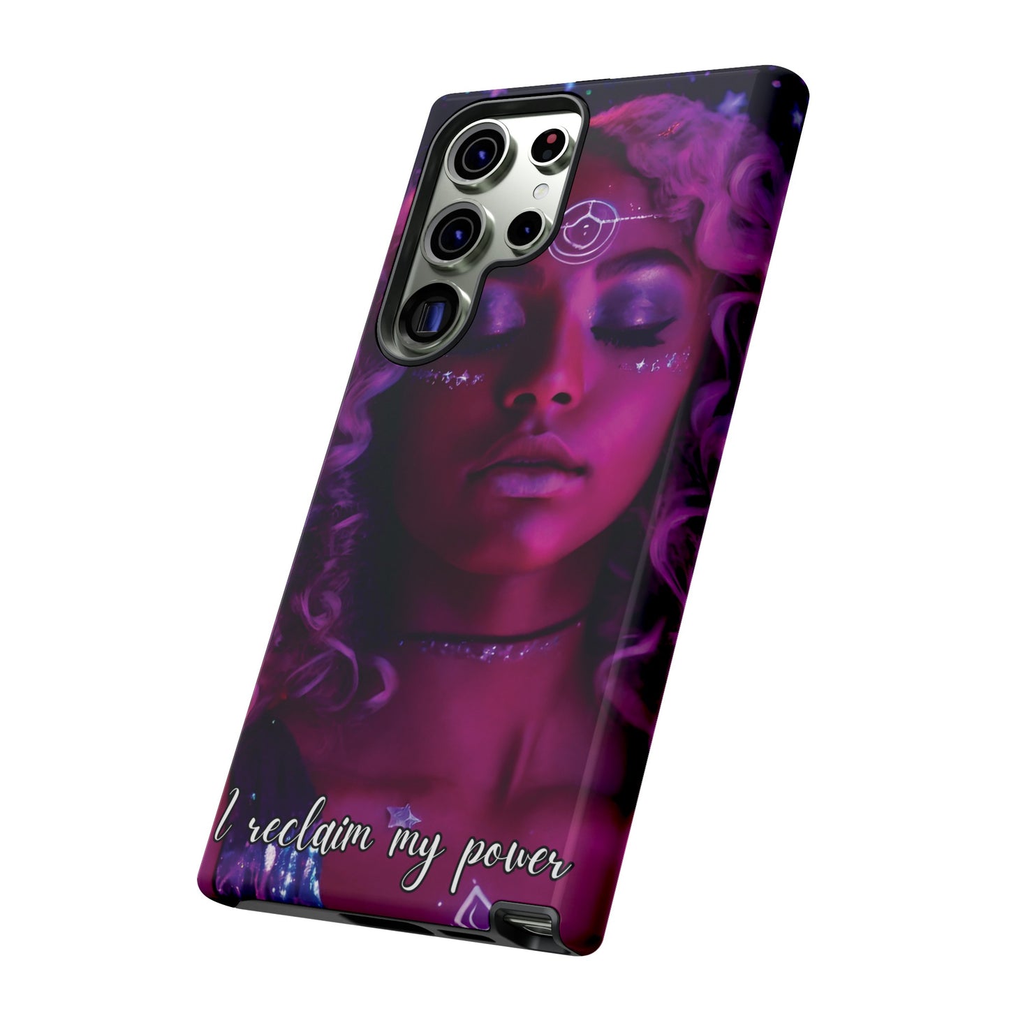 'Neon Goddess' Reclamation Luminex Phone Case