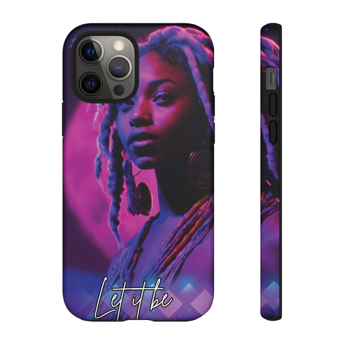 'Neon Goddess' Let it Be Luminex Phone Case