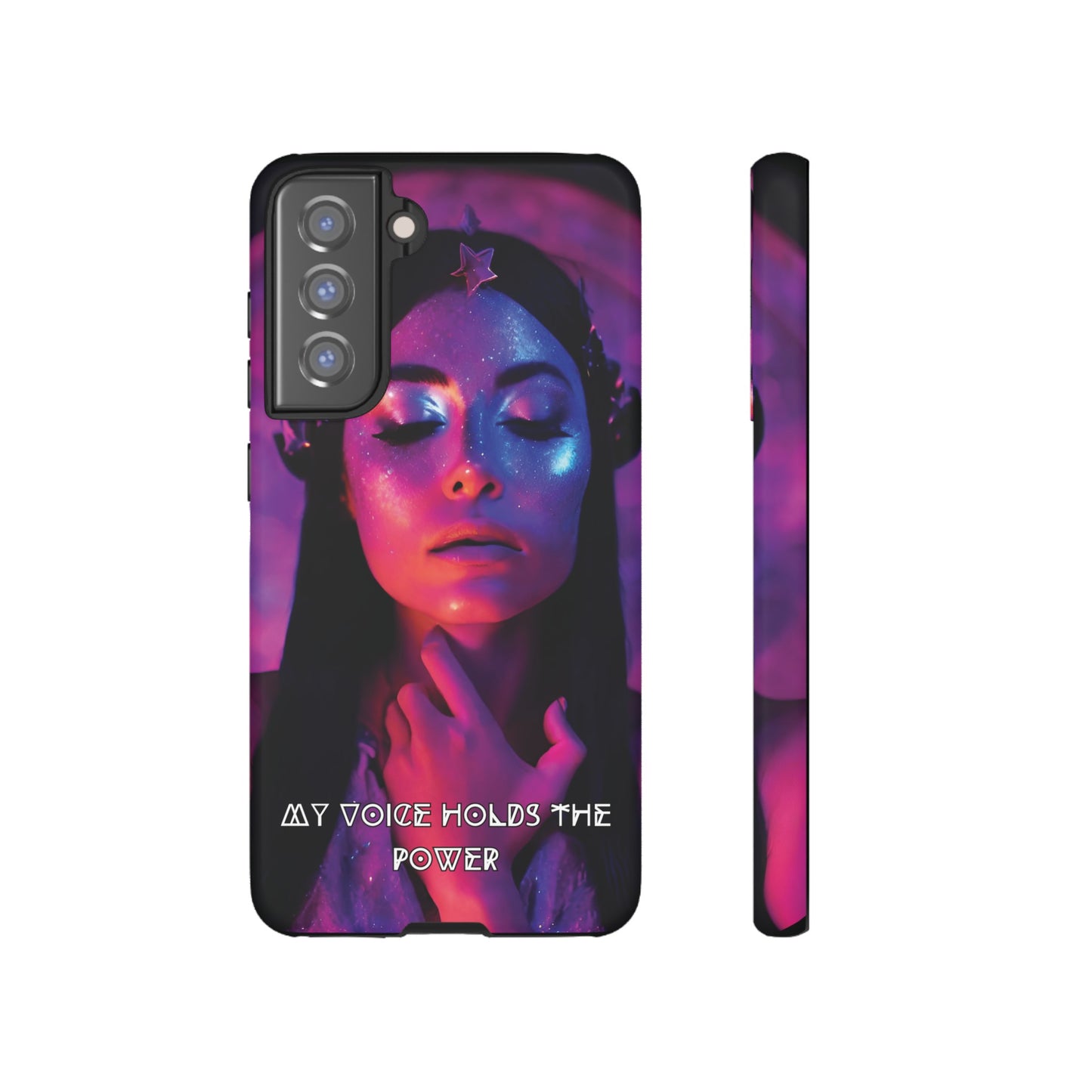 'Neon Goddess' Power Luminex Phone Case