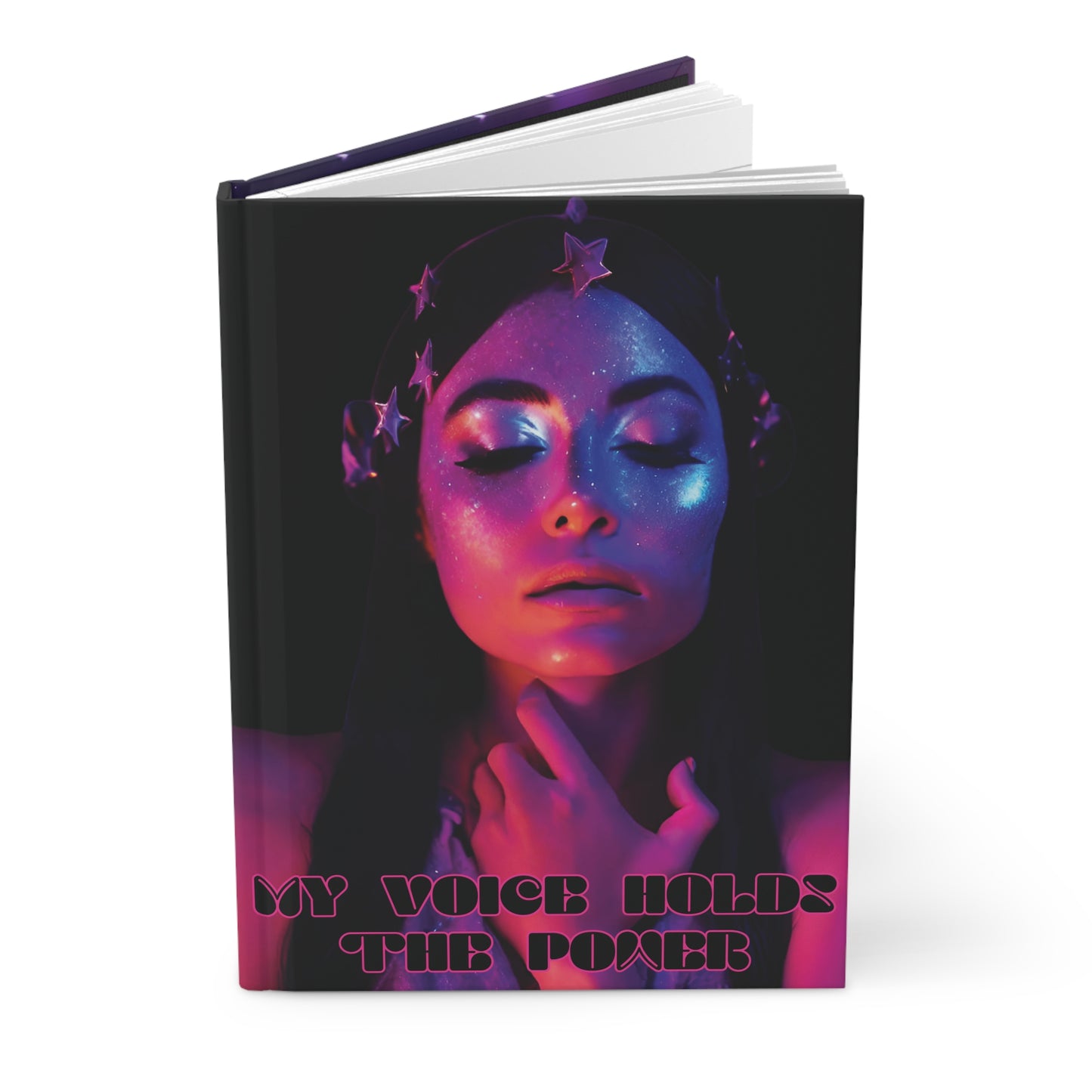 'Neon Goddess' Power Notebook