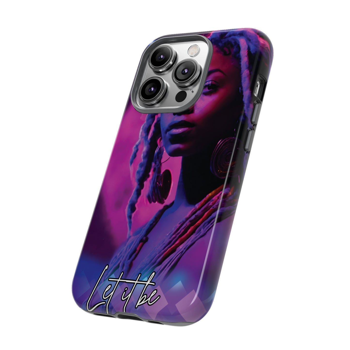 'Neon Goddess' Let it Be Luminex Phone Case