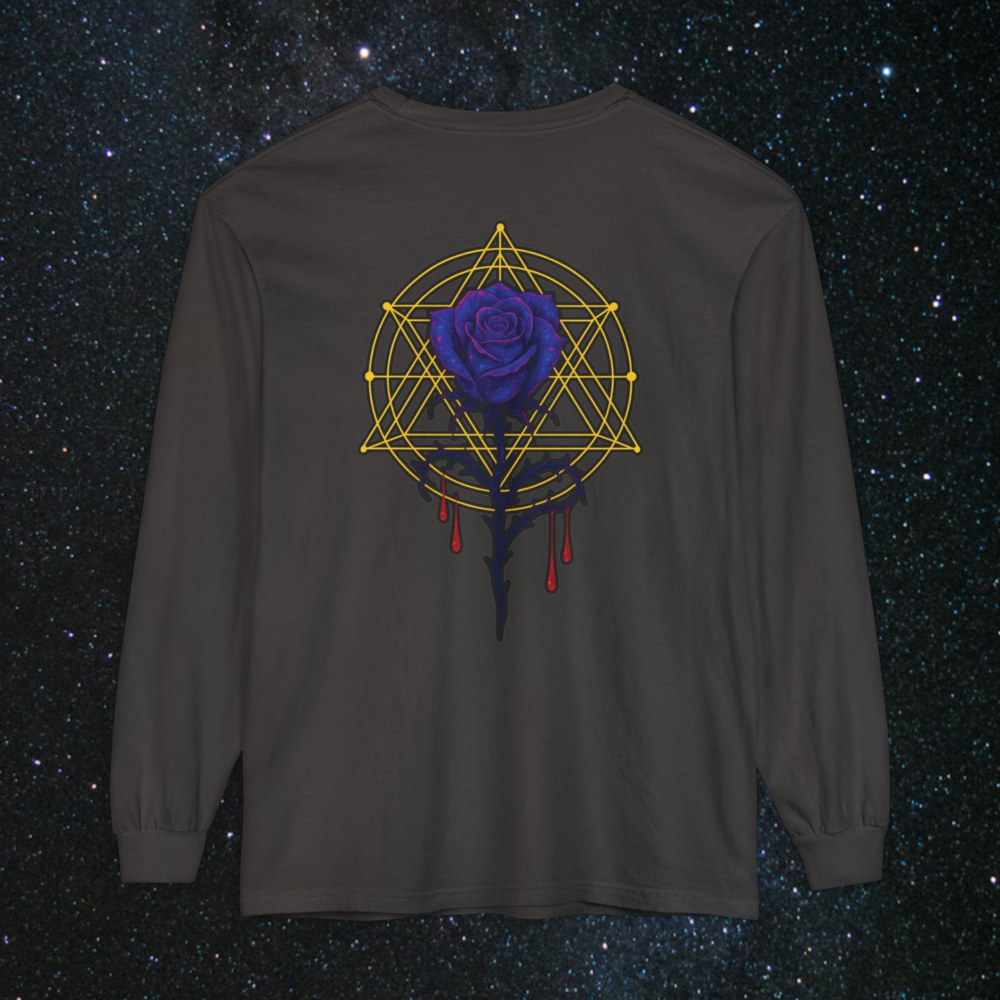 ComoGoth Rose Long Sleeve Tee