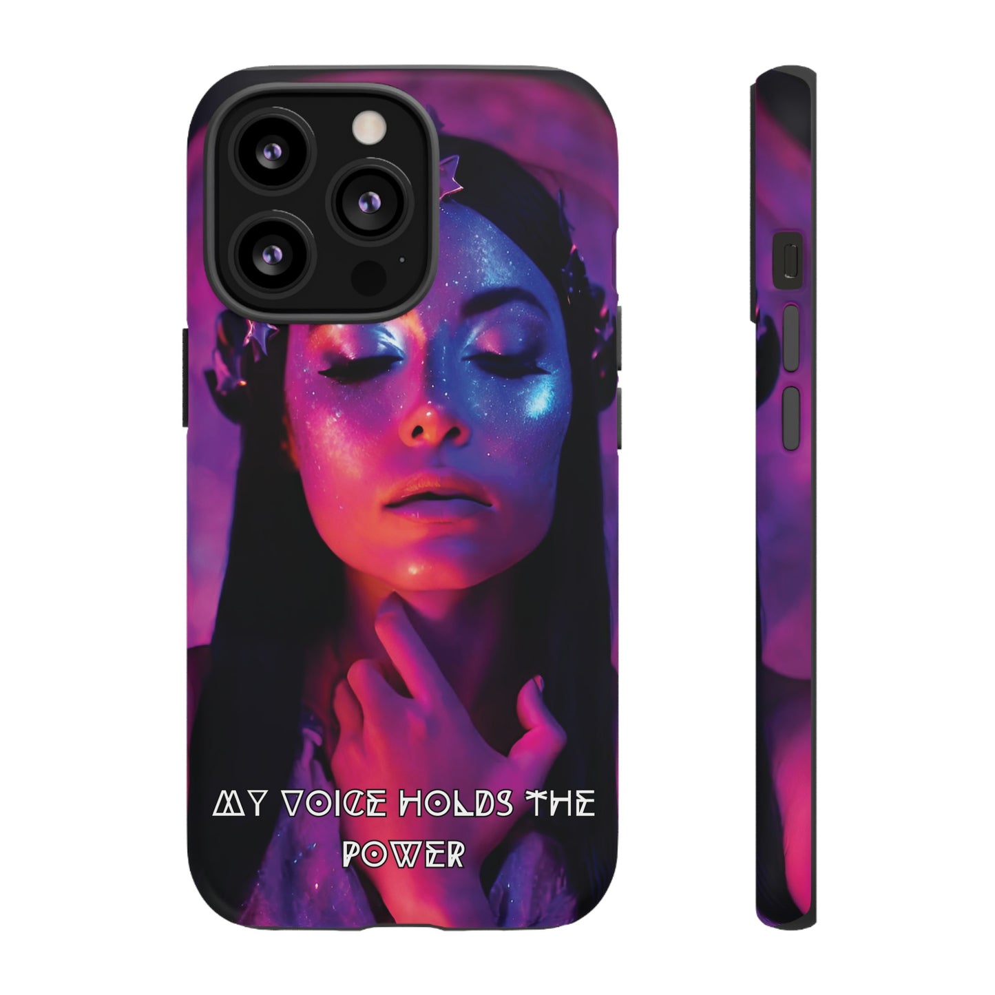 'Neon Goddess' Power Luminex Phone Case