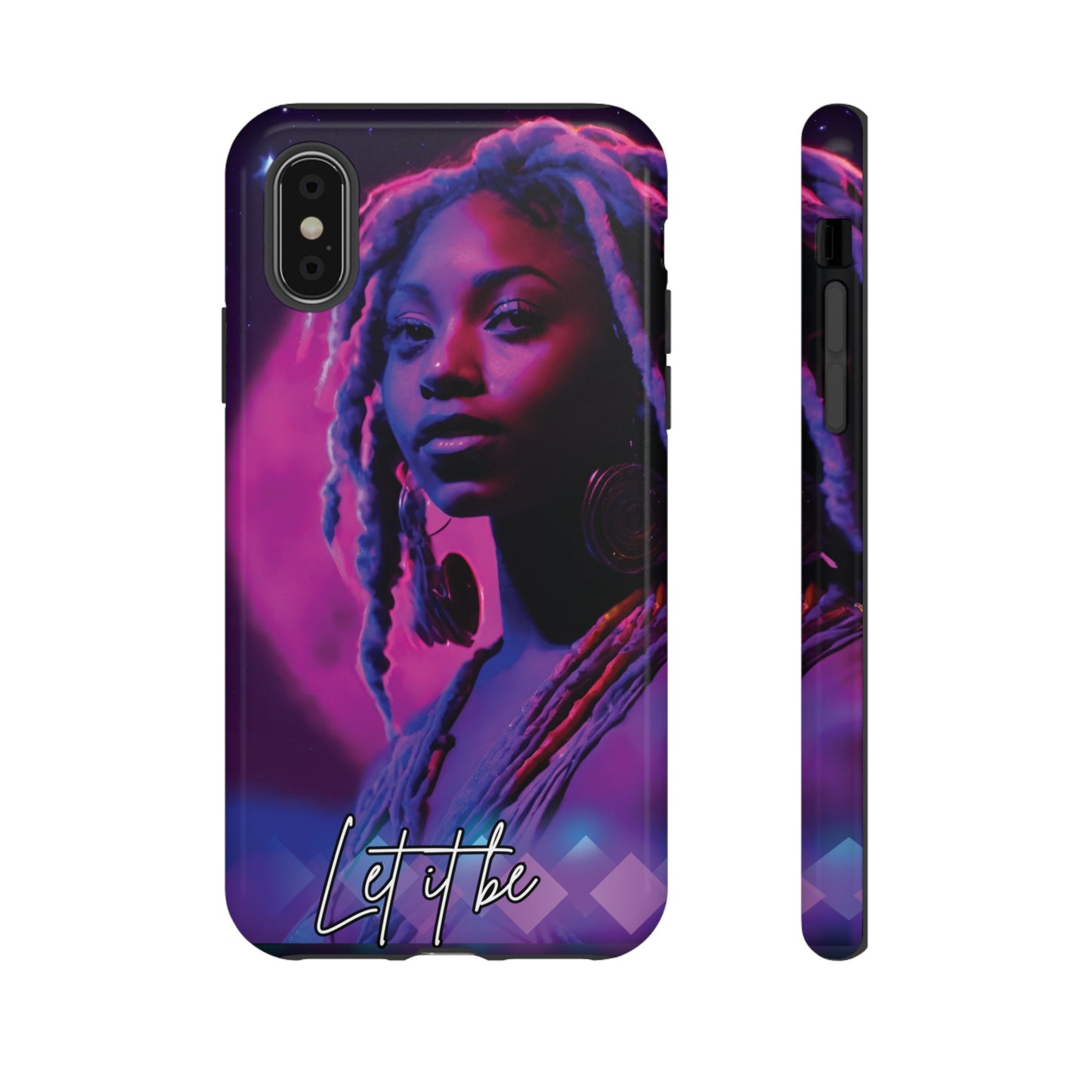 'Neon Goddess' Let it Be Luminex Phone Case