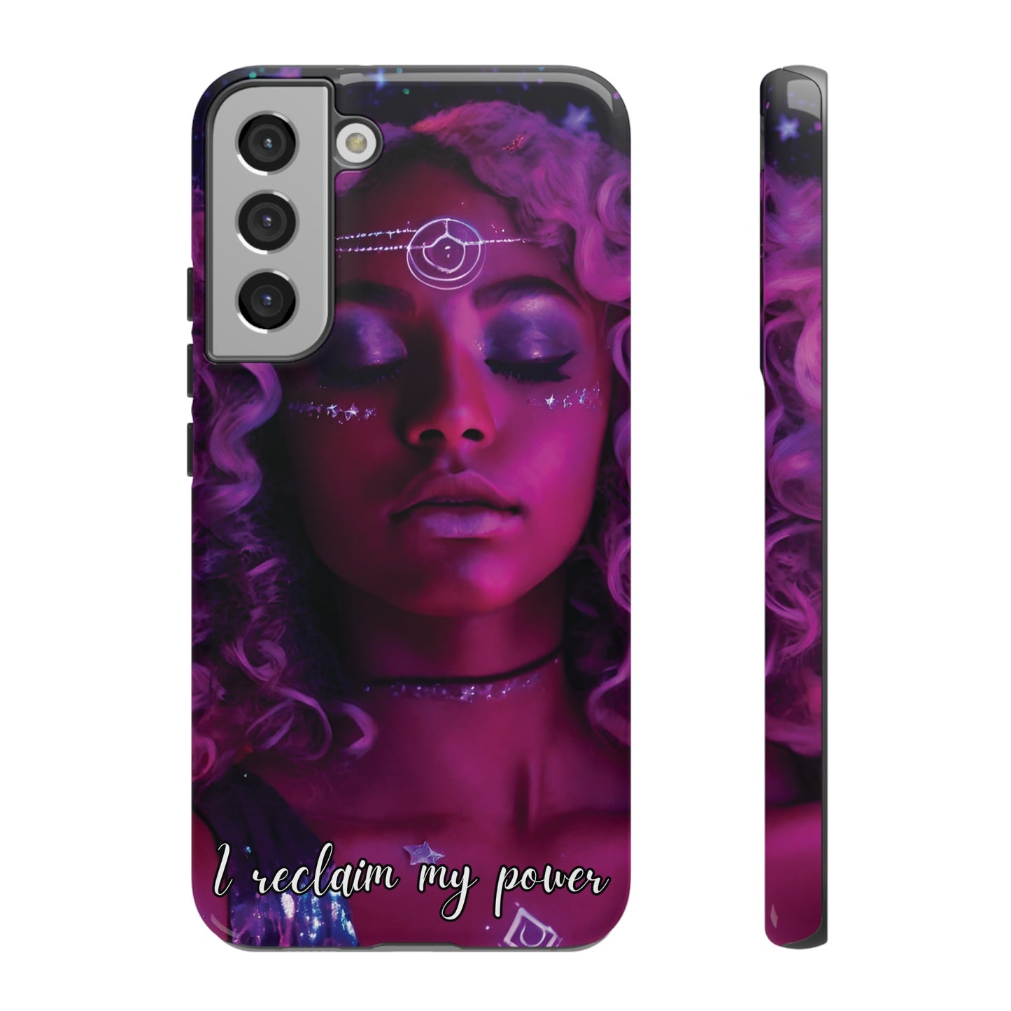 'Neon Goddess' Reclamation Luminex Phone Case